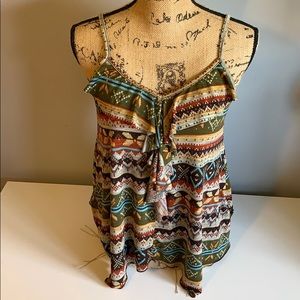 Women’s Aztec Print Tank Top